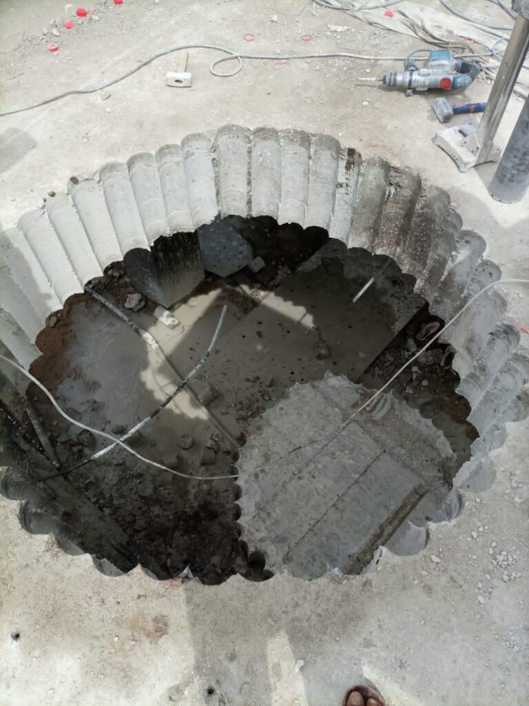 Khatatba & Kafr El-Dawoud Sewage Stations — Concrete Cutting — Arab Contractors — 2022